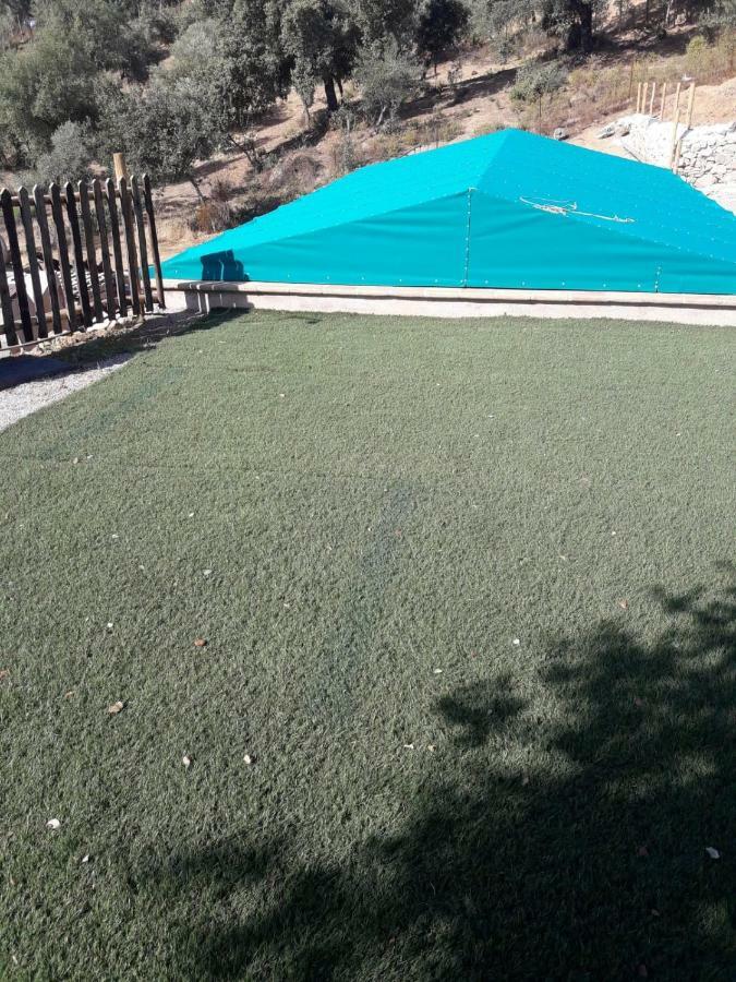 Alojamiento Los Chozos Cazalla de la Sierra Bagian luar foto