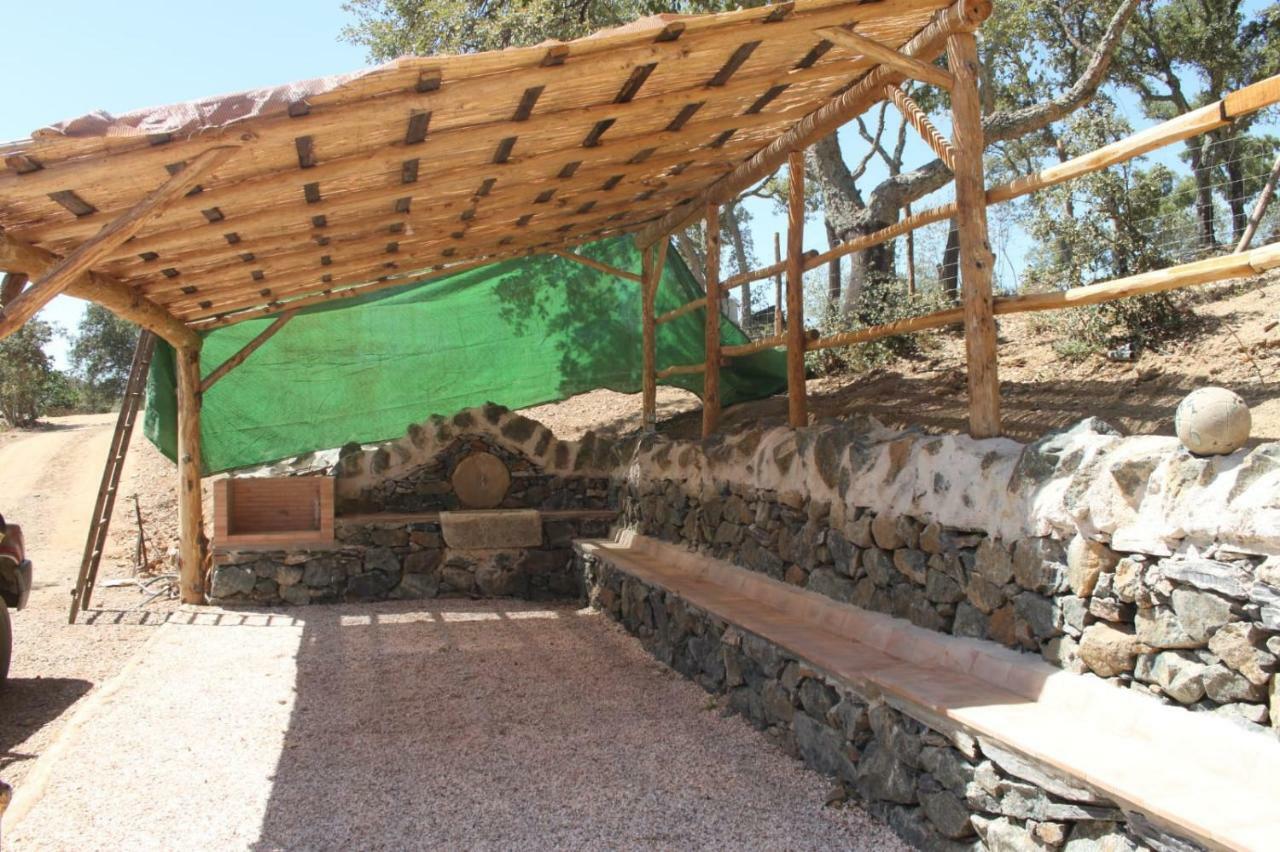 Alojamiento Los Chozos Cazalla de la Sierra Bagian luar foto